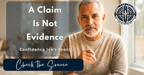 A Claim Is Not Evidence
