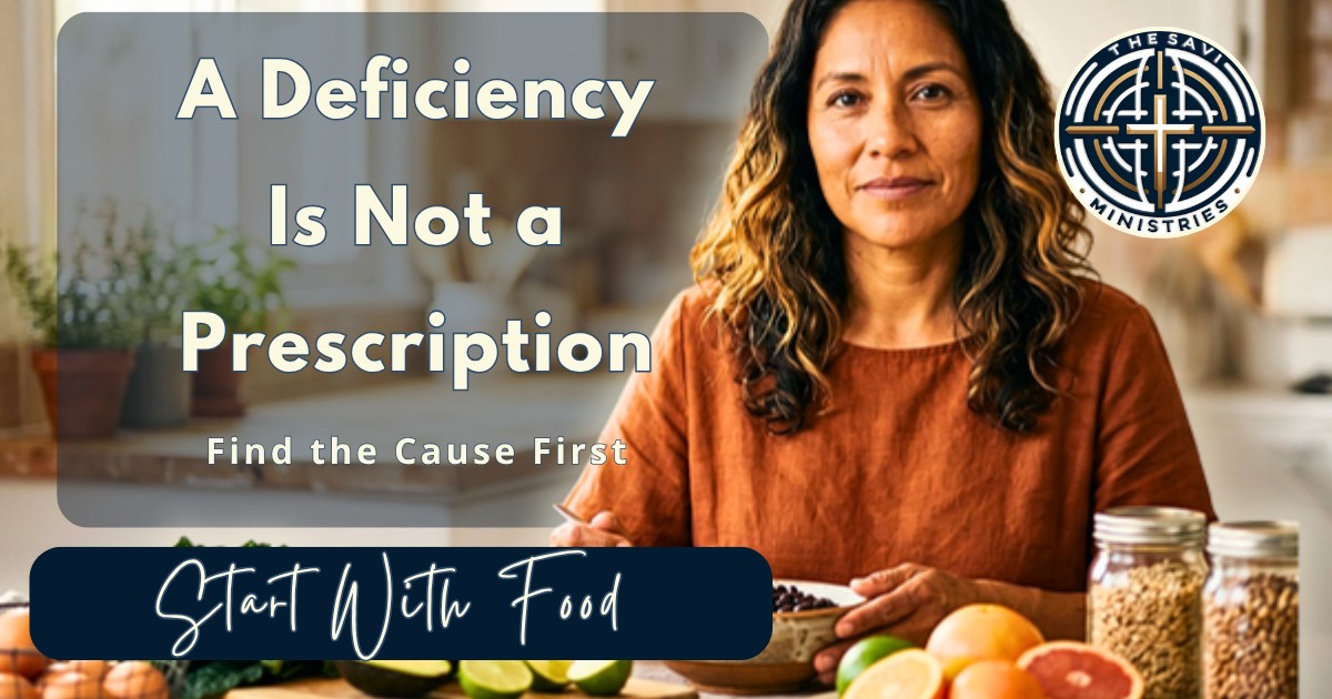 A Deficiency Is Not a Prescription
