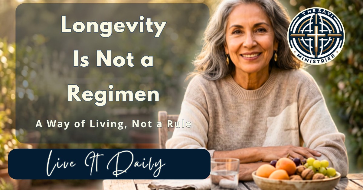 Longevity Is Not a Regimen