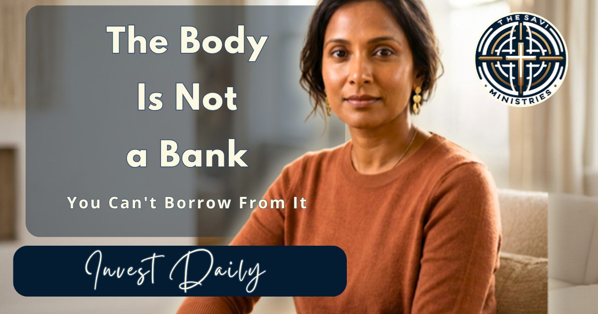 The Body Is Not a Bank